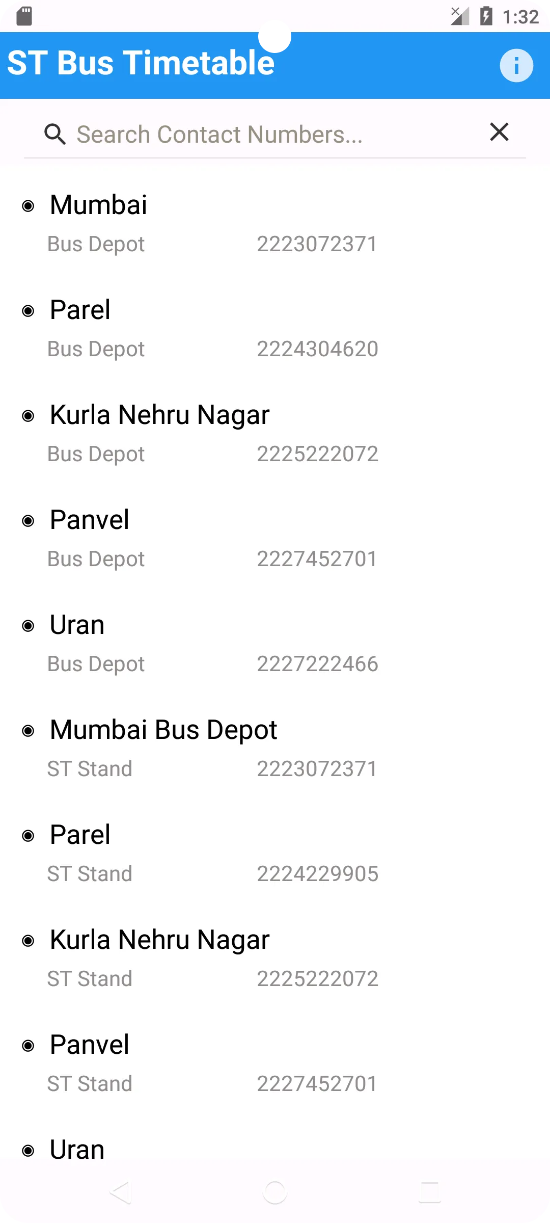 ST Bus Time Table Maharashtra | Indus Appstore | Screenshot