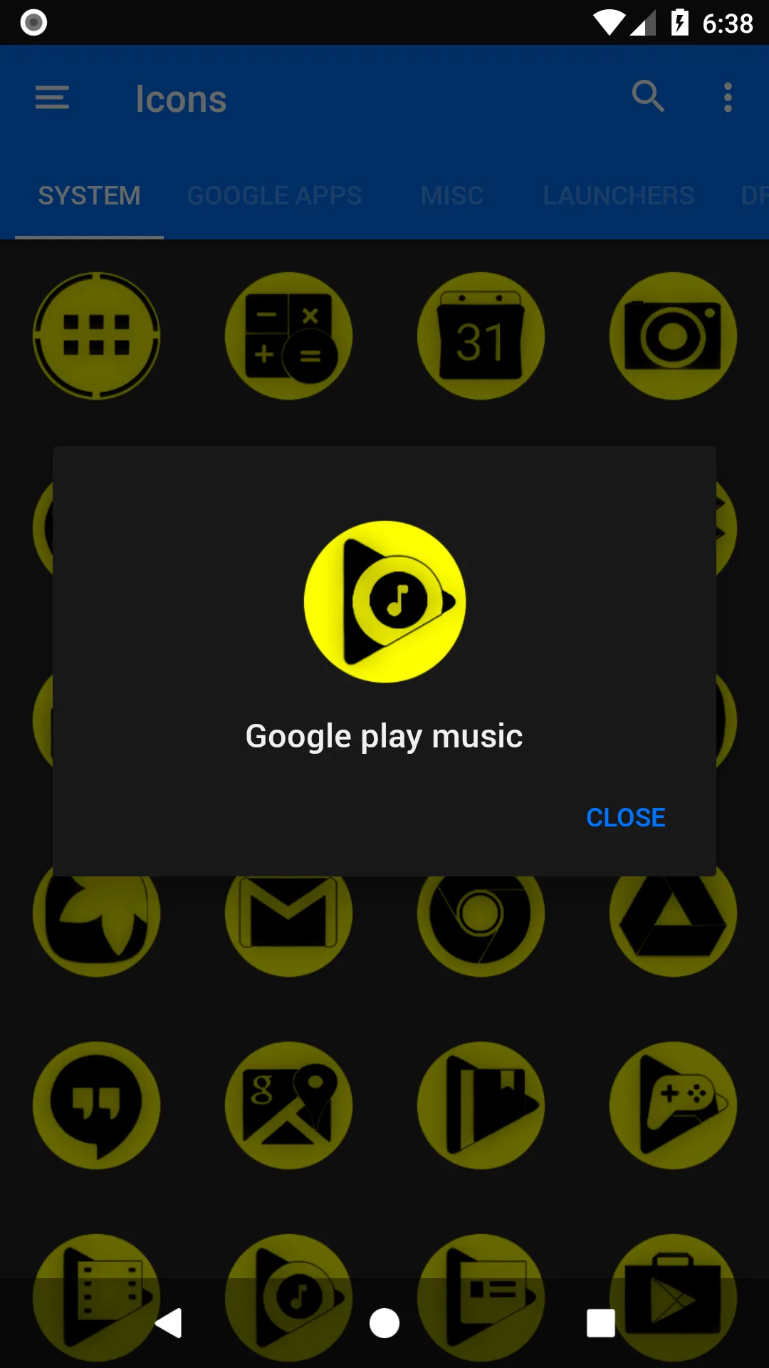 Oreo Yellow Icon Pack P2 | Indus Appstore | Screenshot