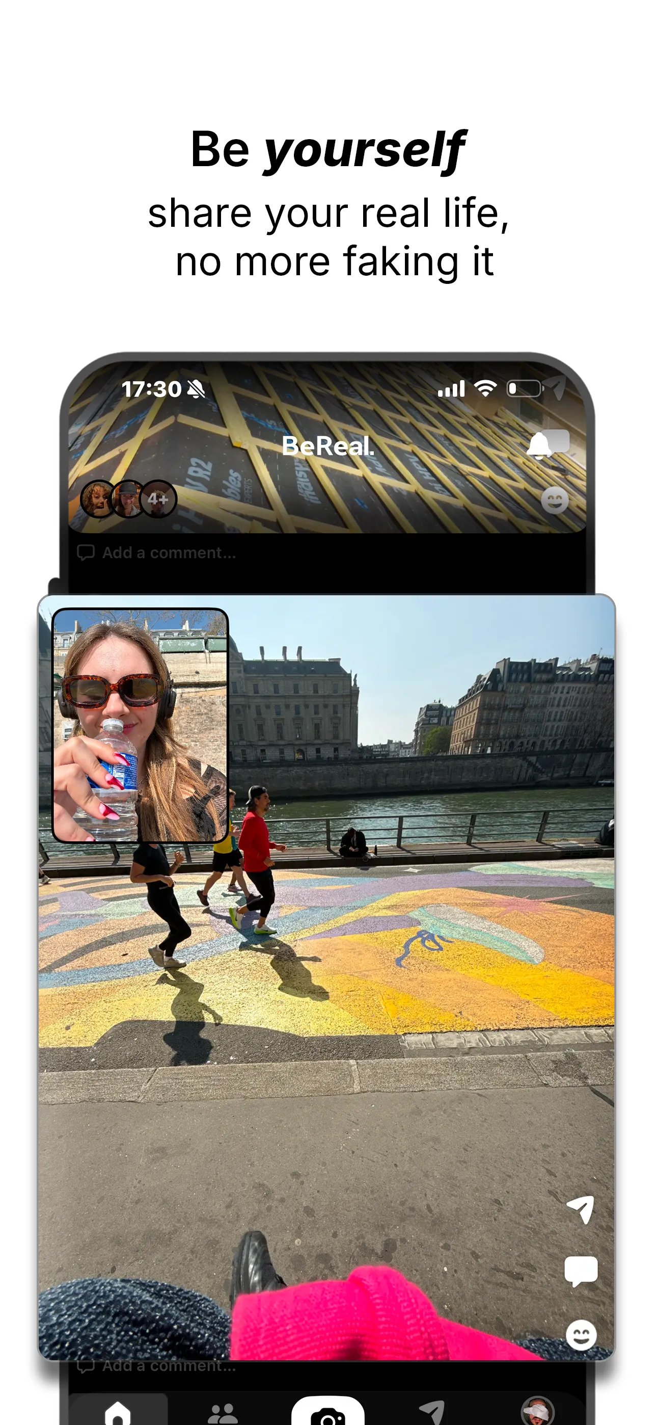 BeReal. Your friends for real. | Indus Appstore | Screenshot