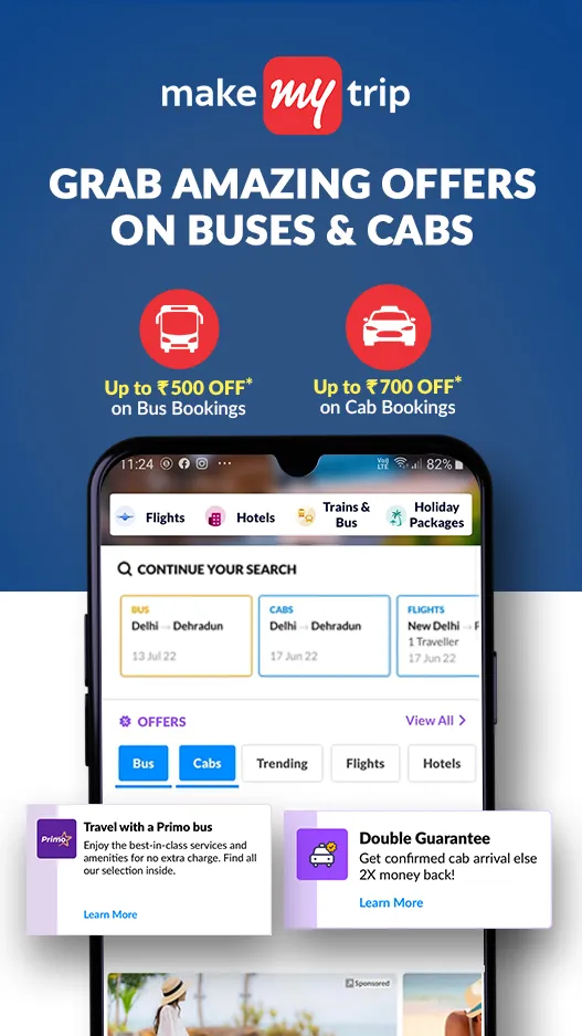 MakeMyTrip Hotels, Flight, Bus | Indus Appstore | Screenshot