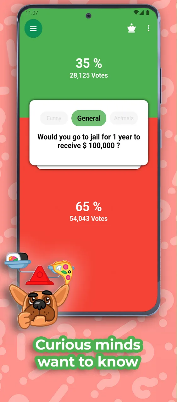 Yes or No | Indus Appstore | Screenshot