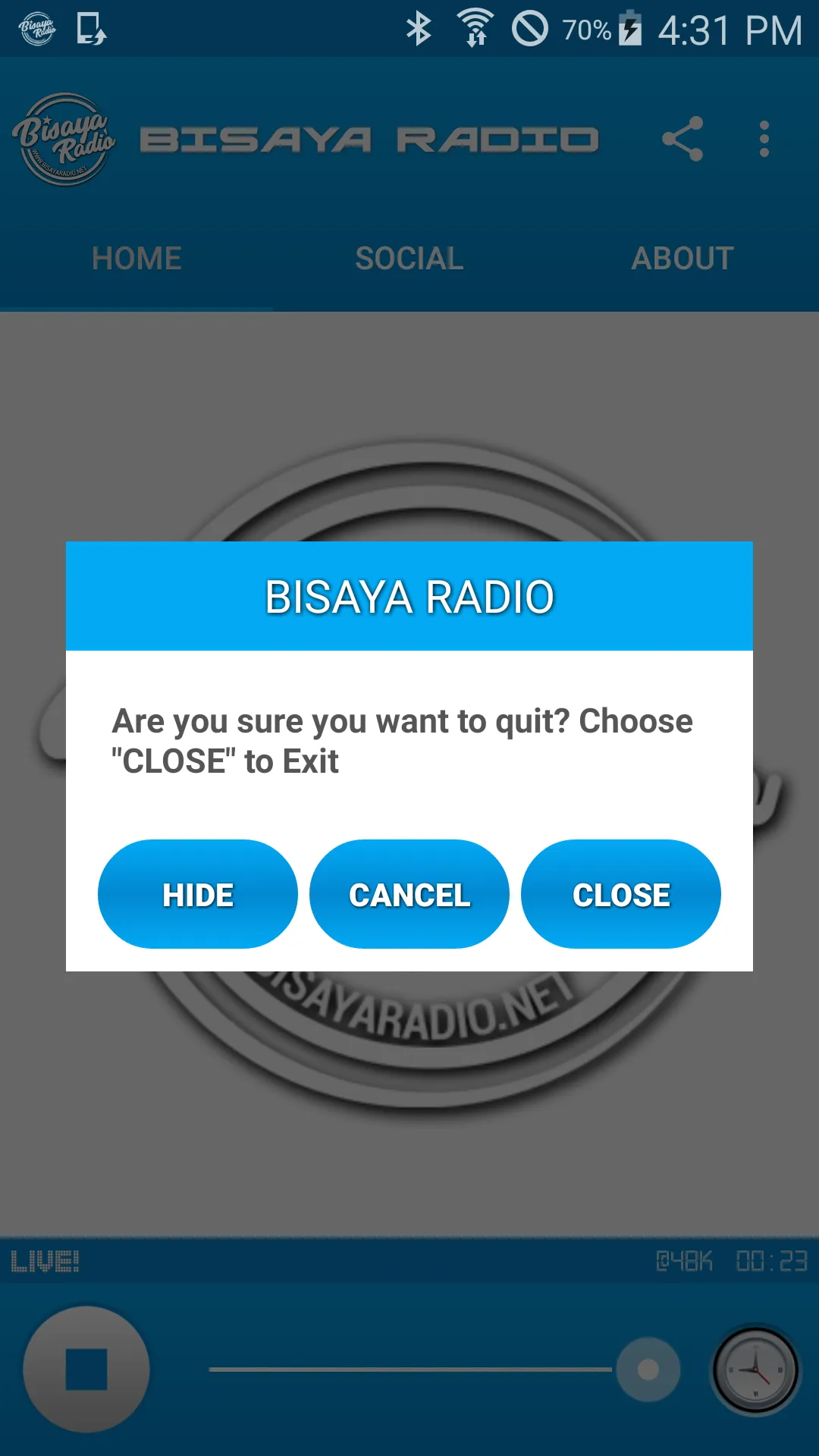 Bisaya Radio Davao | Indus Appstore | Screenshot