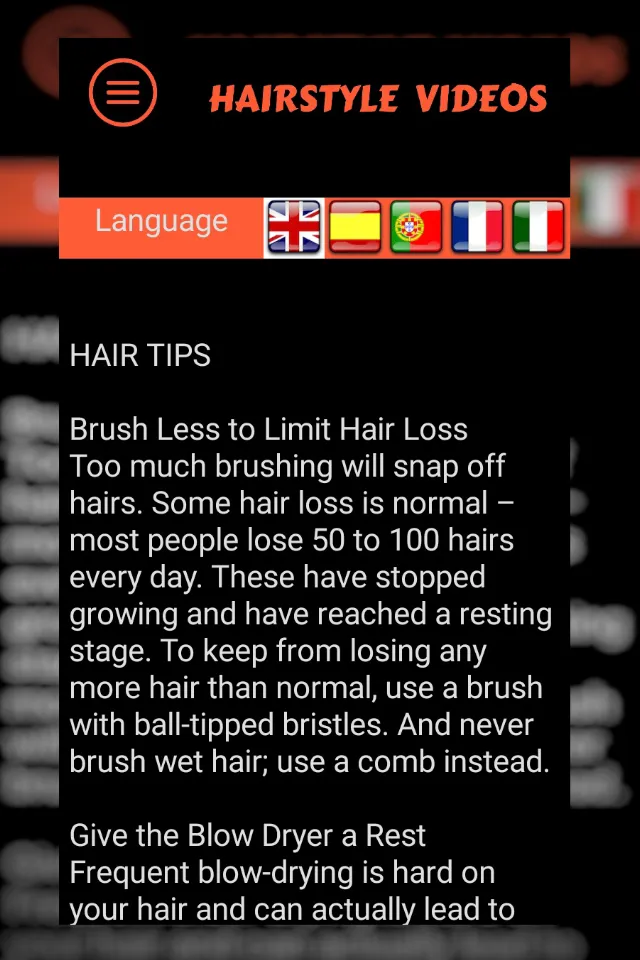 Hairstyle Videos | Indus Appstore | Screenshot