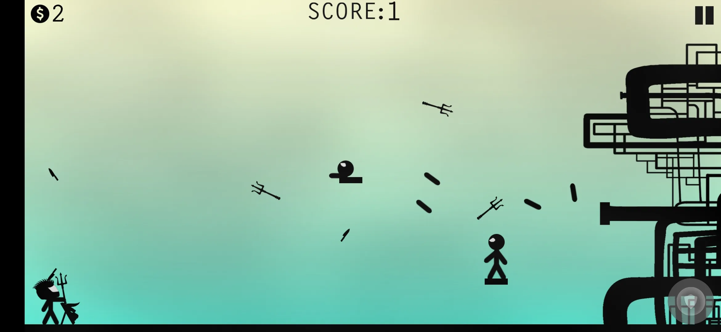 Stickman Fight - Knife Hit | Indus Appstore | Screenshot