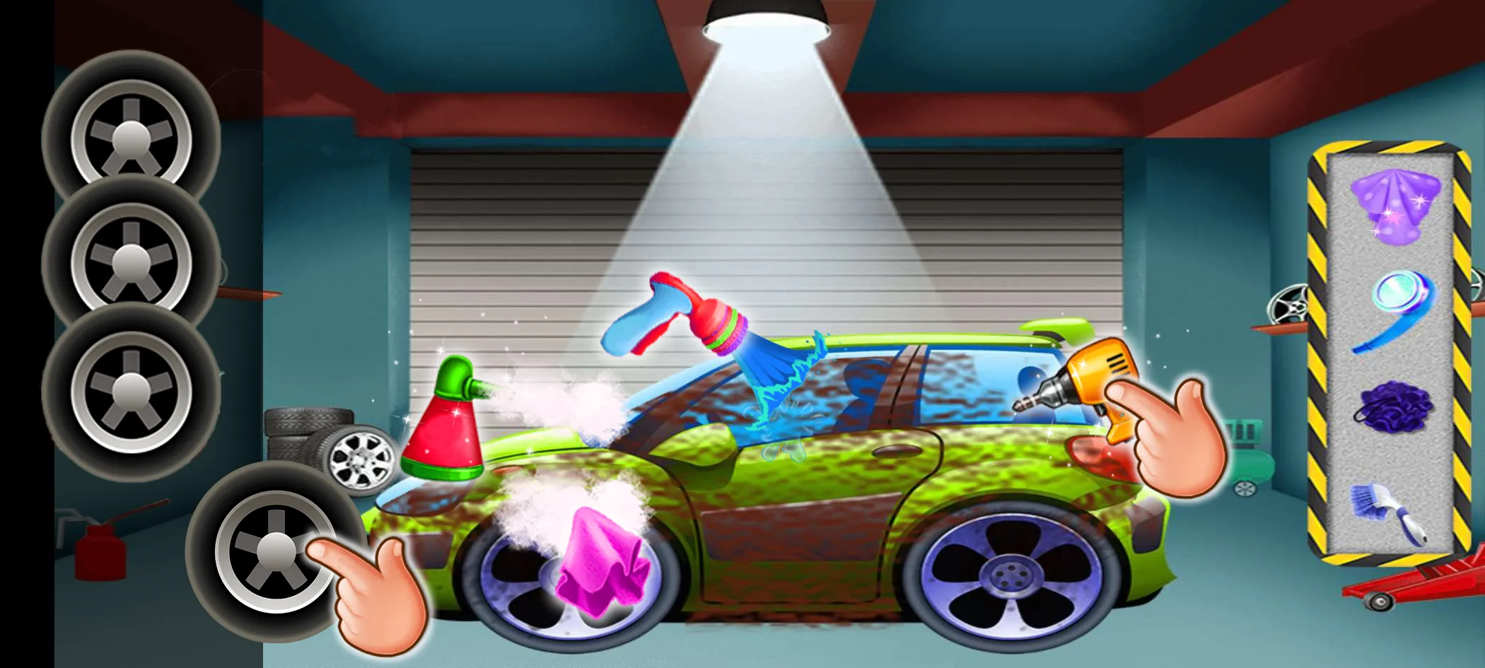 Kids Car Wash Auto Workshop | Indus Appstore | Screenshot