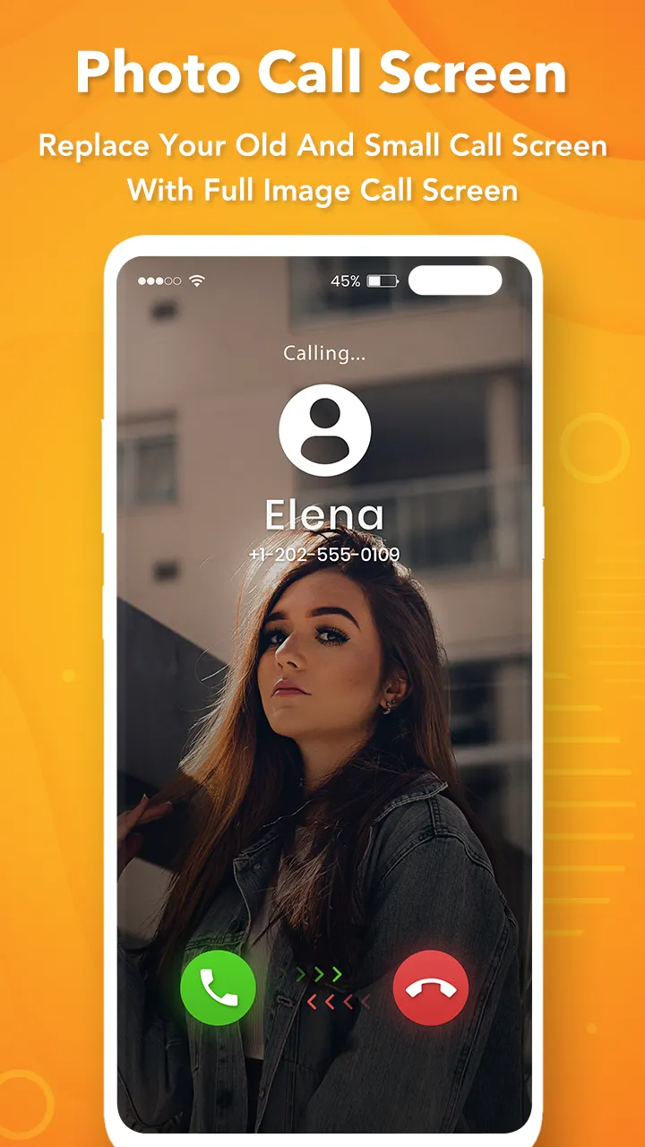 Photo Caller Screen - Full Scr | Indus Appstore | Screenshot