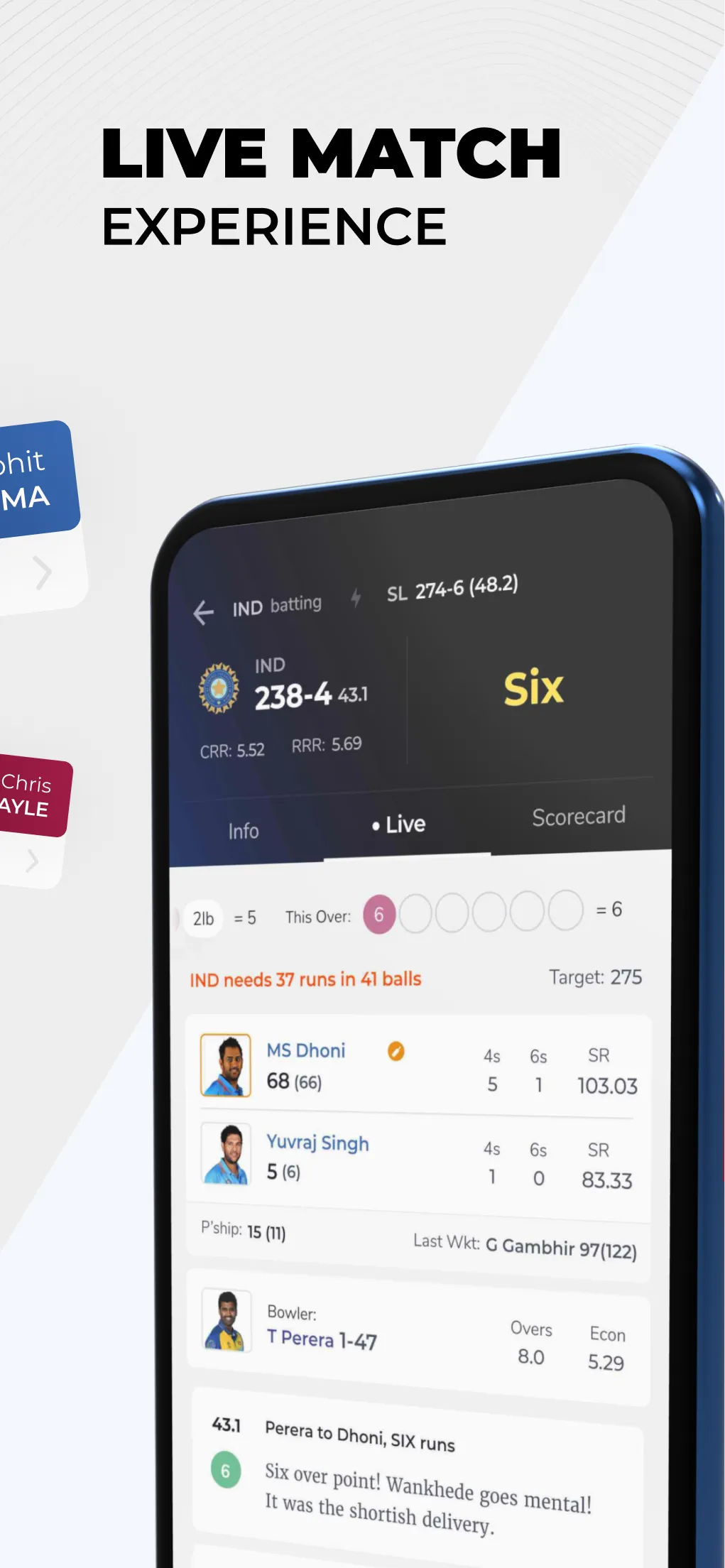 OneCricket: News & Live Scores | Indus Appstore | Screenshot