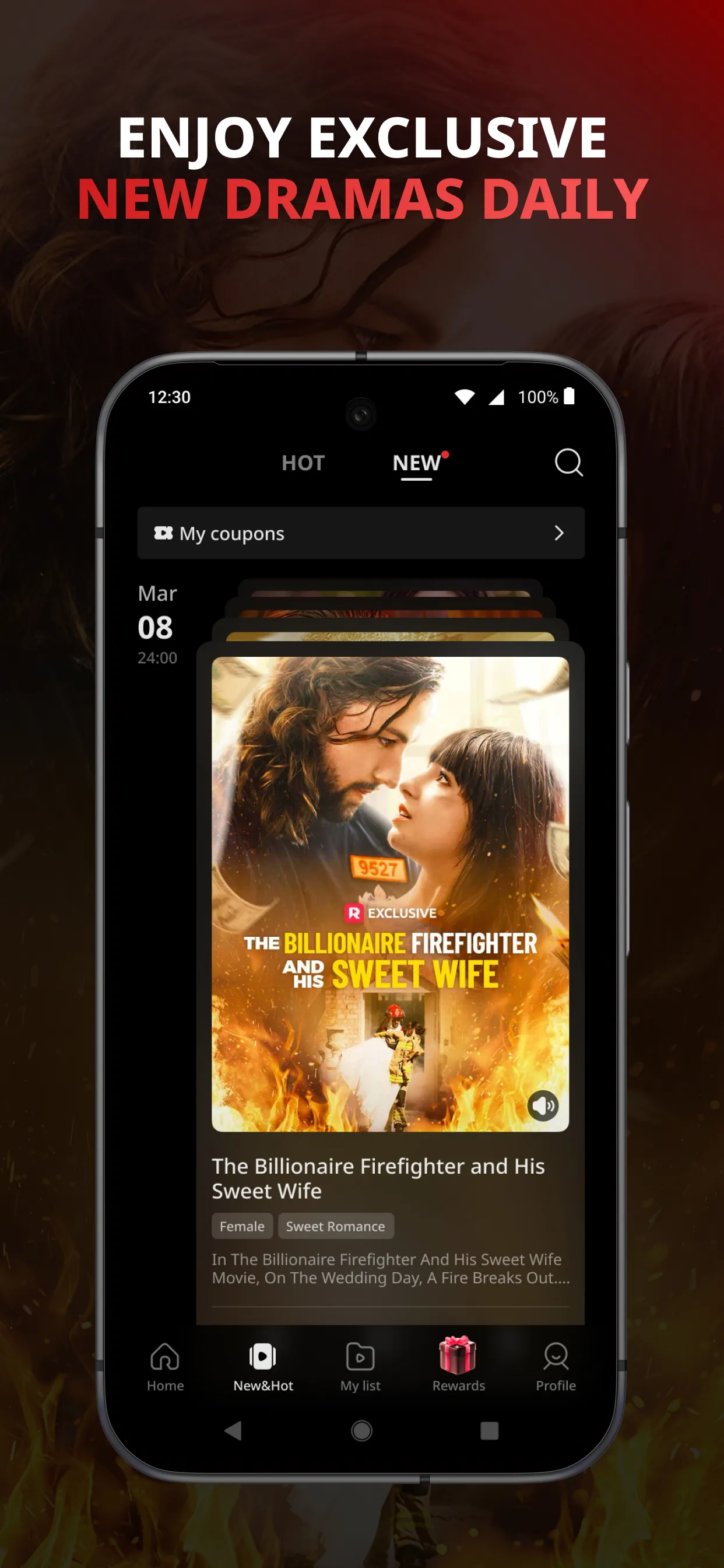 ReelShort - Stream Drama & TV | Indus Appstore | Screenshot