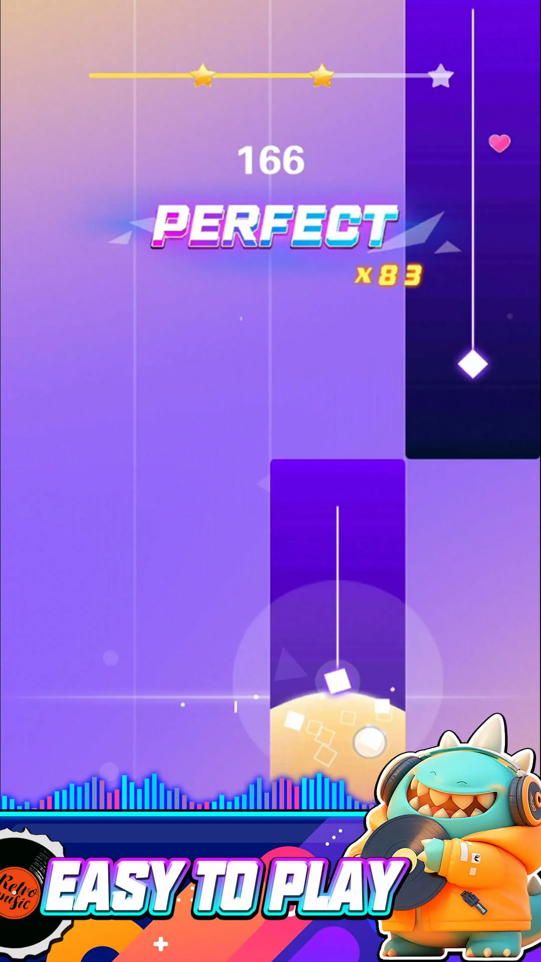 Beat Notes Cyber Music Game | Indus Appstore | Screenshot