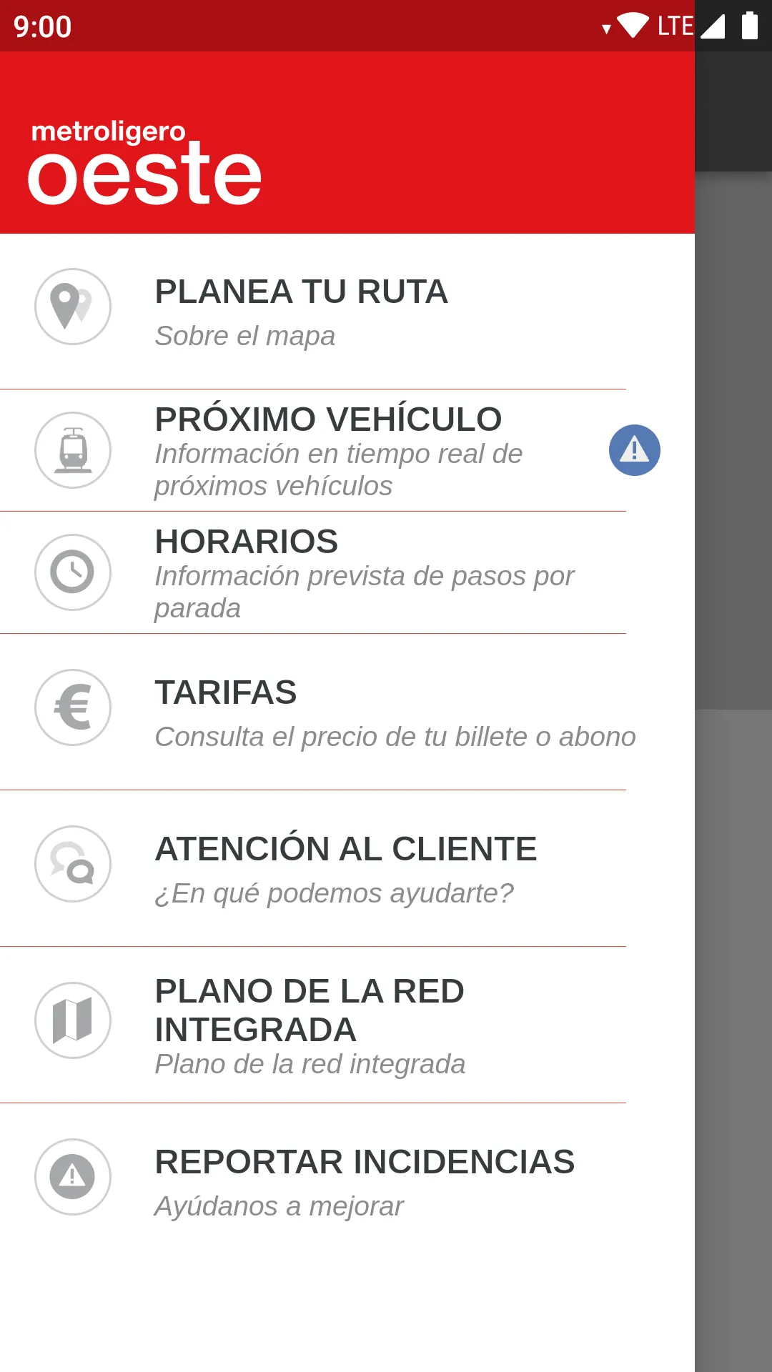 Metro Ligero Oeste | Indus Appstore | Screenshot