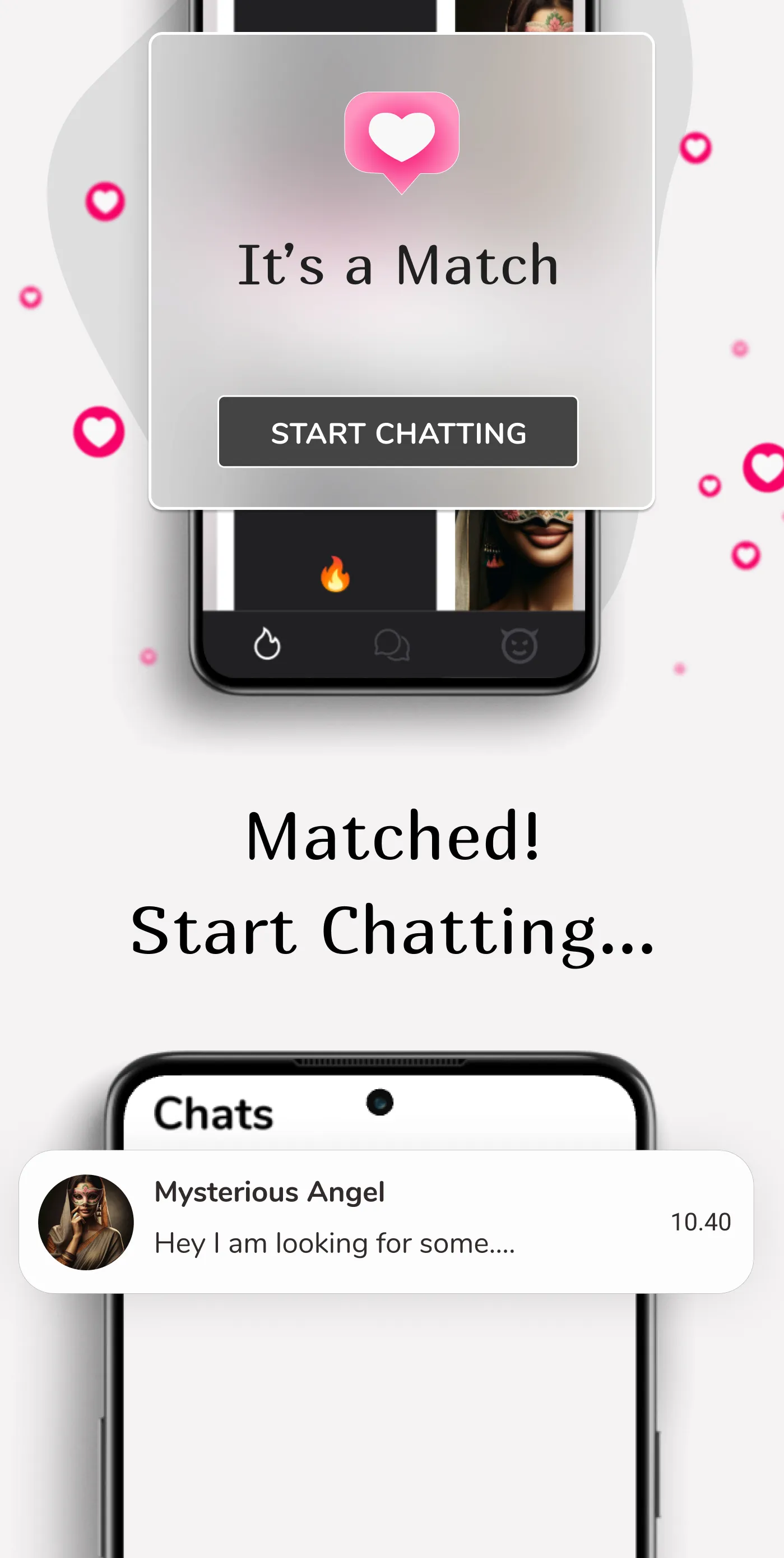 DesireLand : Anonymous Dating | Indus Appstore | Screenshot