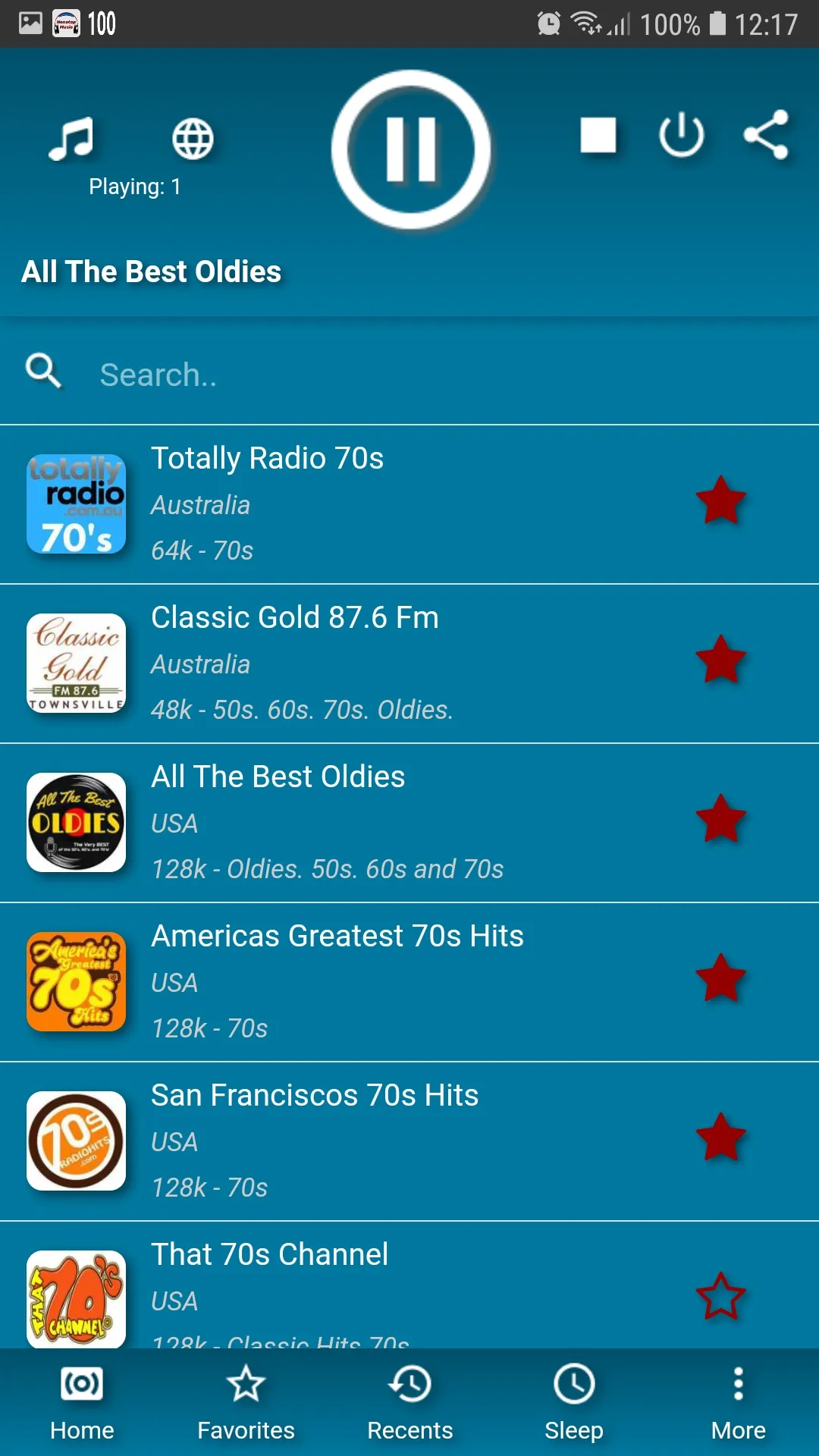 Radio Italy | Indus Appstore | Screenshot