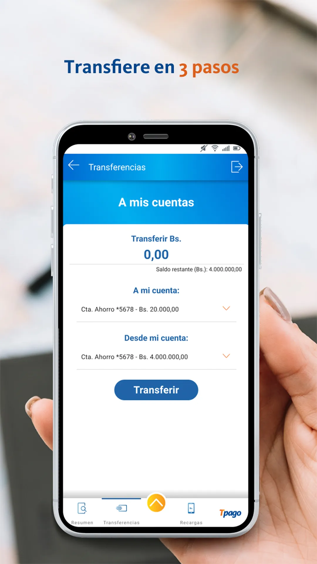 Mercantil Móvil Personas | Indus Appstore | Screenshot