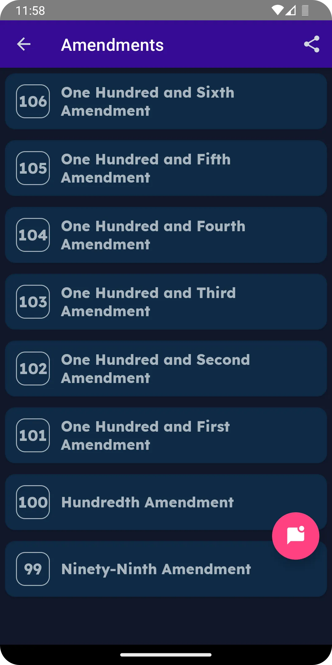 Constitution of India with MCQ | Indus Appstore | Screenshot