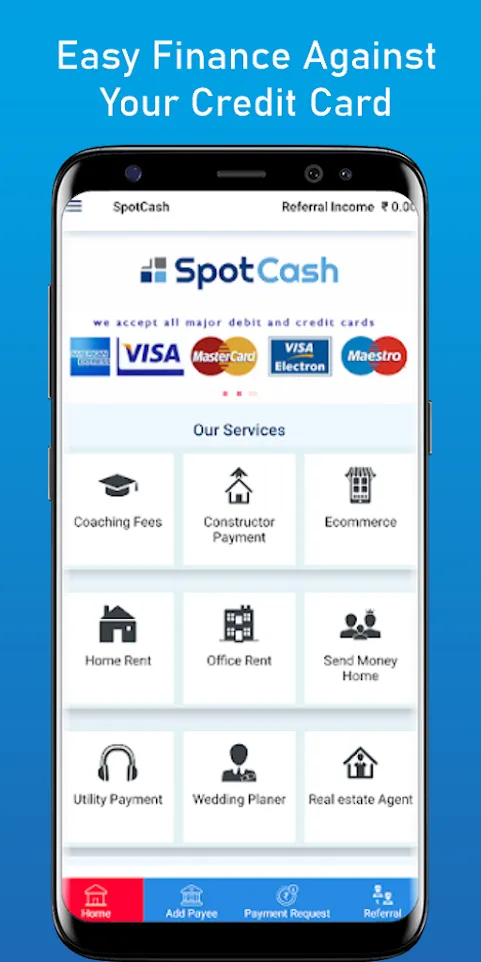 Spotcash | Credit Card To Bank | Indus Appstore | Screenshot