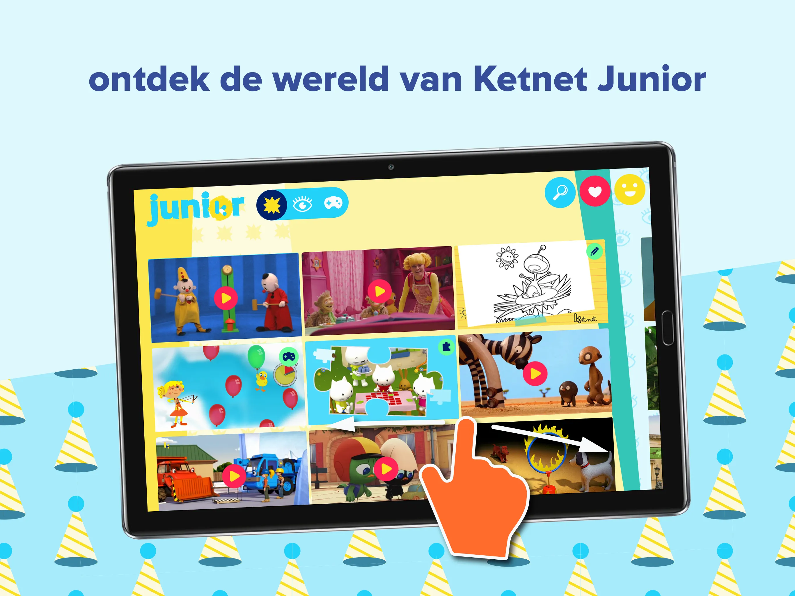 Ketnet Junior | Indus Appstore | Screenshot