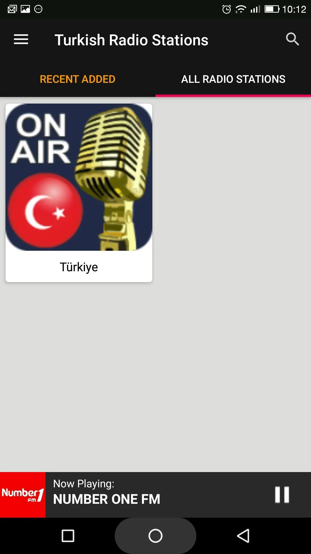 Turkish Radio Stations | Indus Appstore | Screenshot