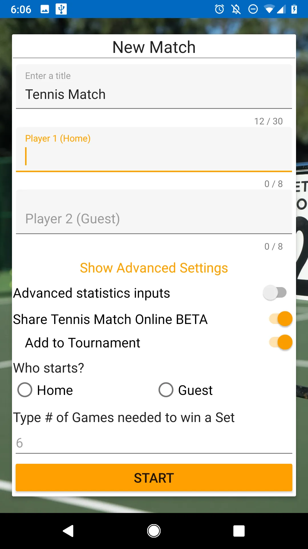 Tennis Scoring | Indus Appstore | Screenshot