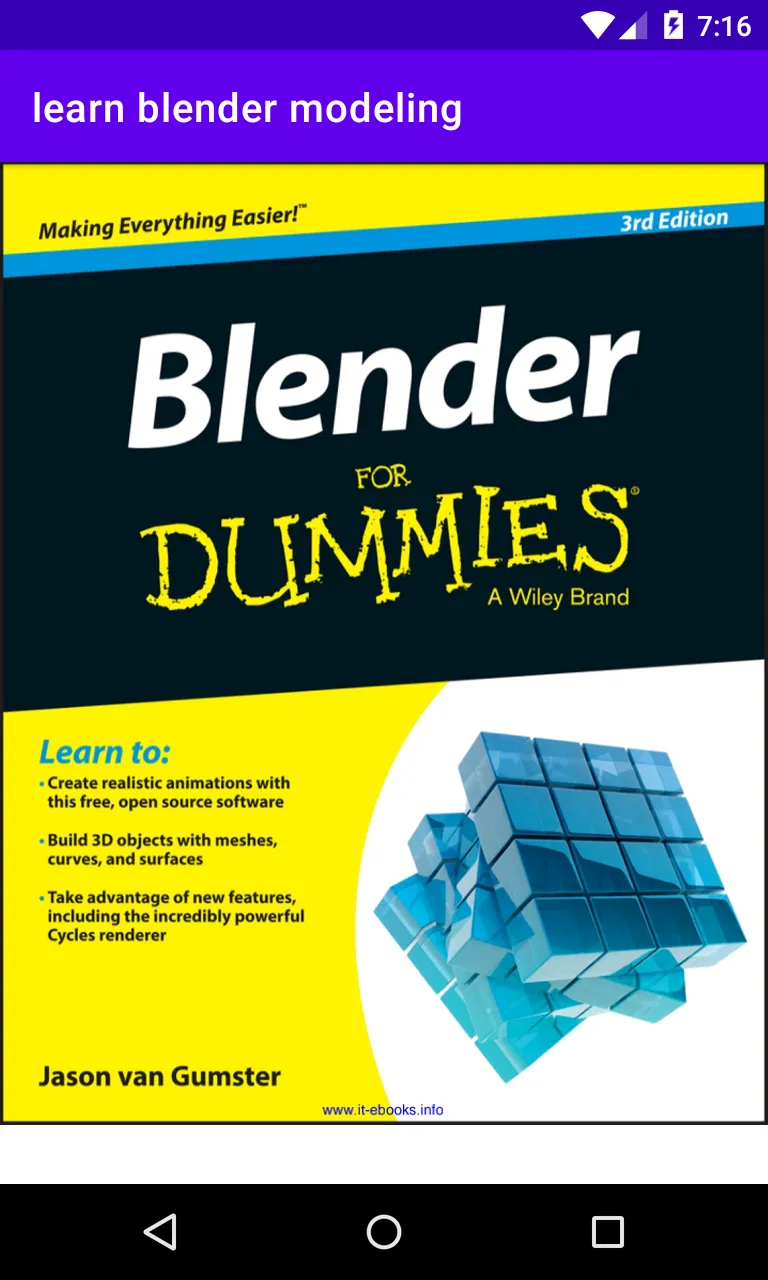 Learn blender modeling | Indus Appstore | Screenshot