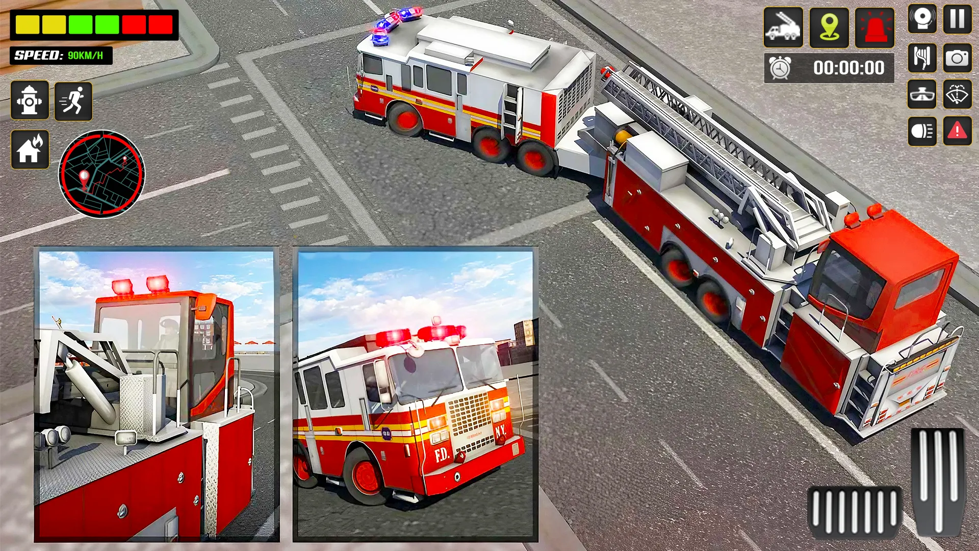 Fire Engine Truck Driving Sim | Indus Appstore | Screenshot