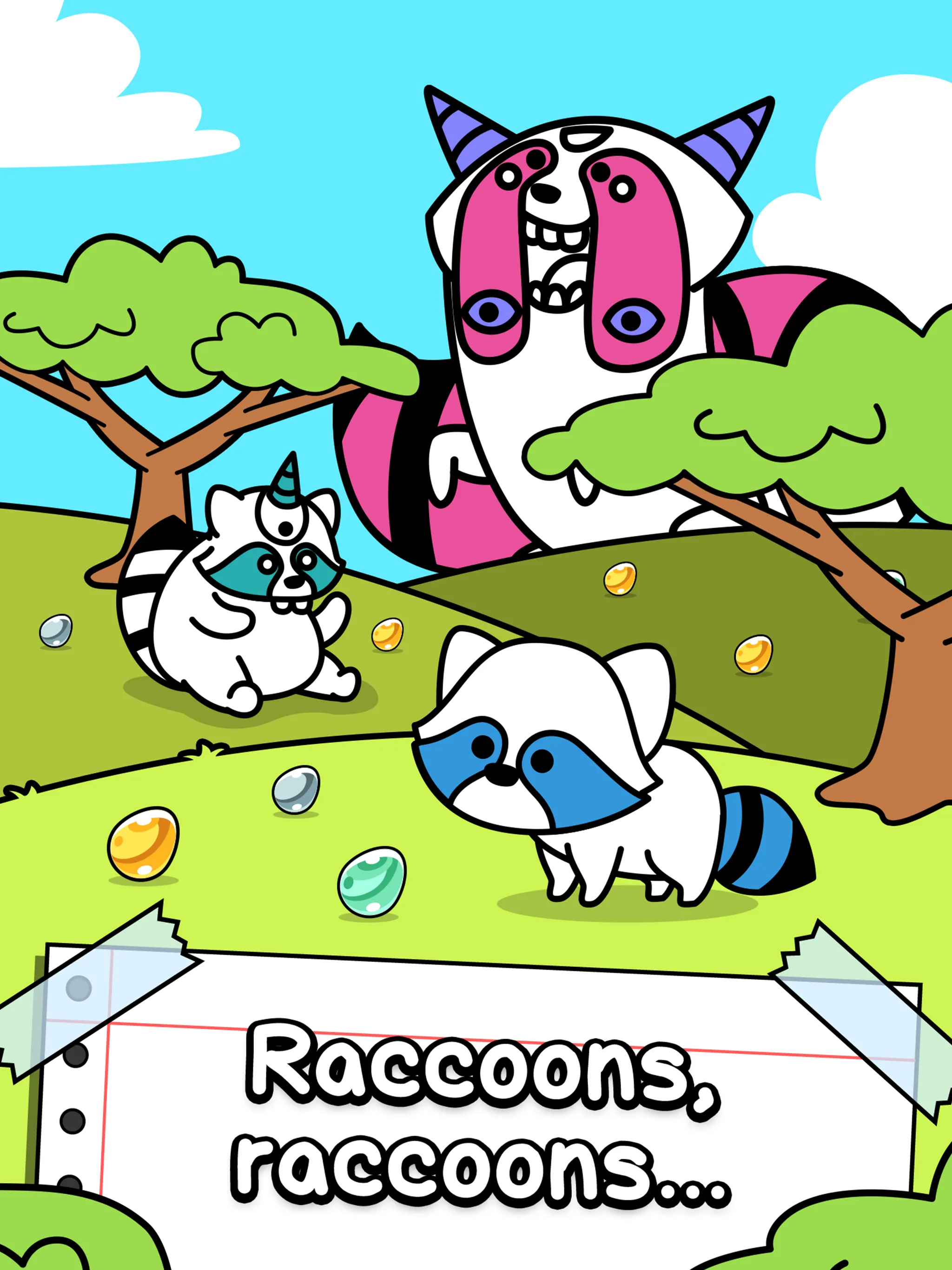 Raccoon Evolution: Idle Mutant | Indus Appstore | Screenshot