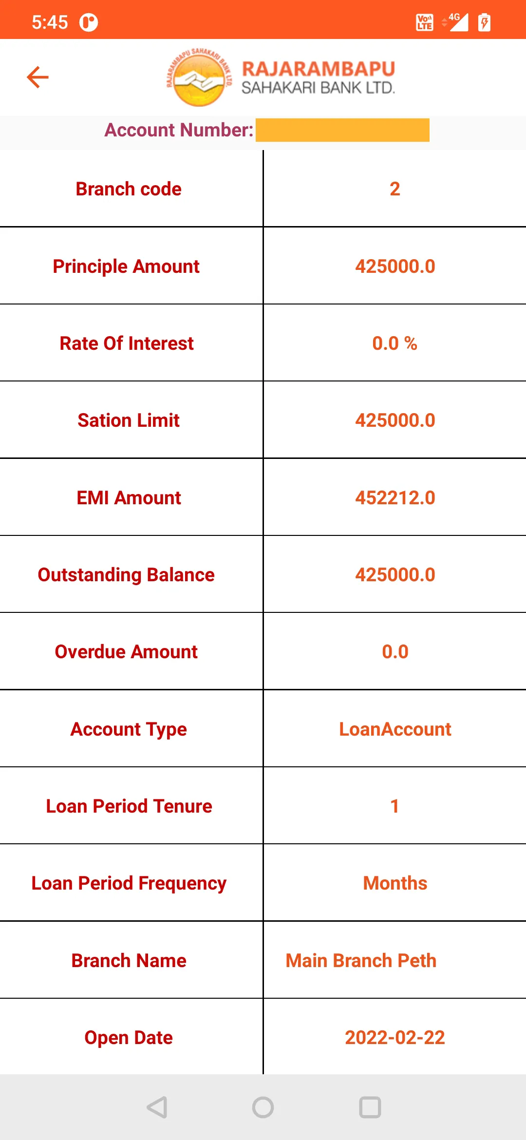 RajaramBapu Bank Mobile App | Indus Appstore | Screenshot