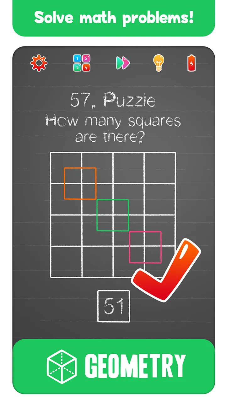 Math Puzzles Logic Games | Indus Appstore | Screenshot