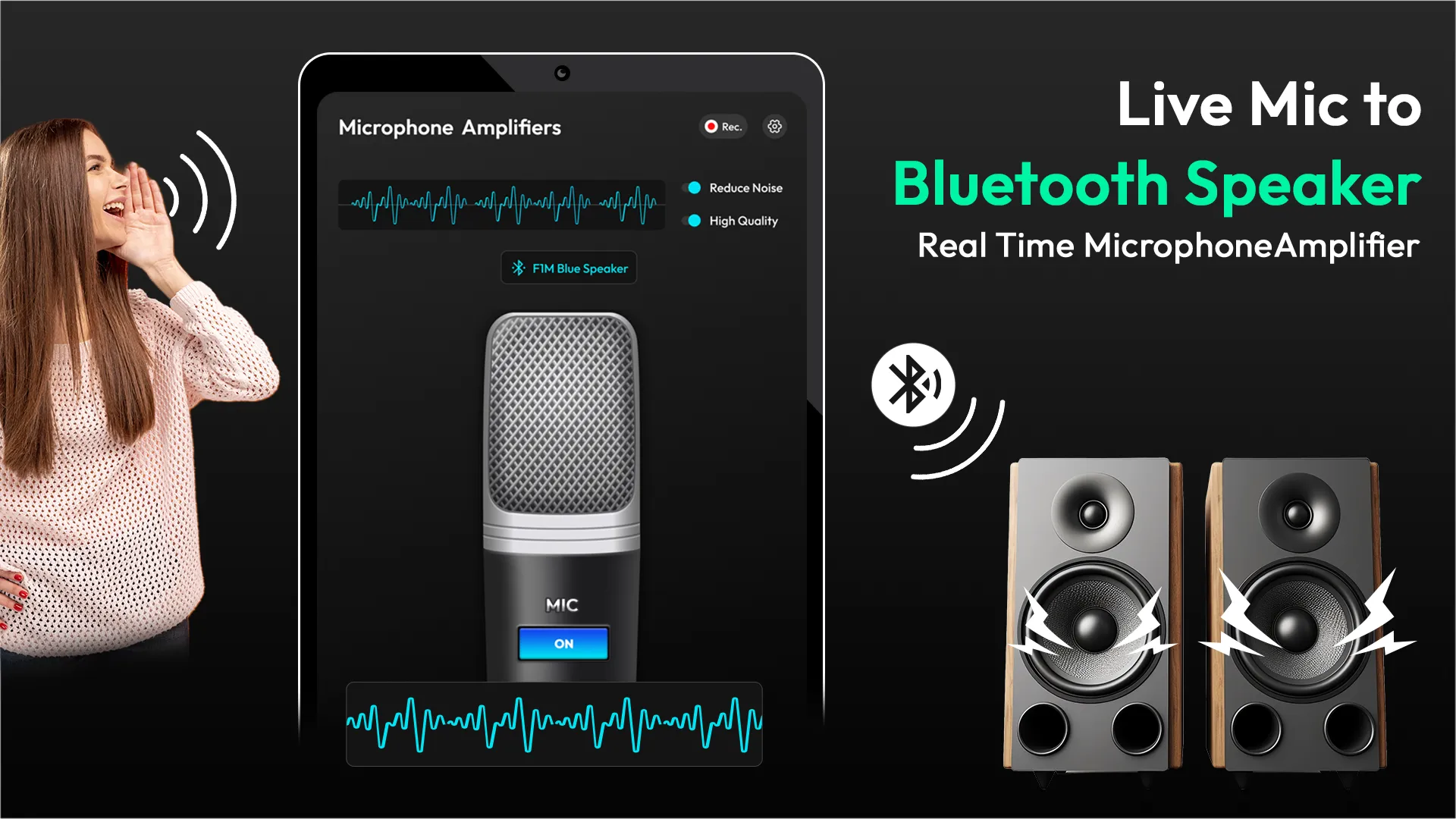Live Mic to Bluetooth Speaker | Indus Appstore | Screenshot