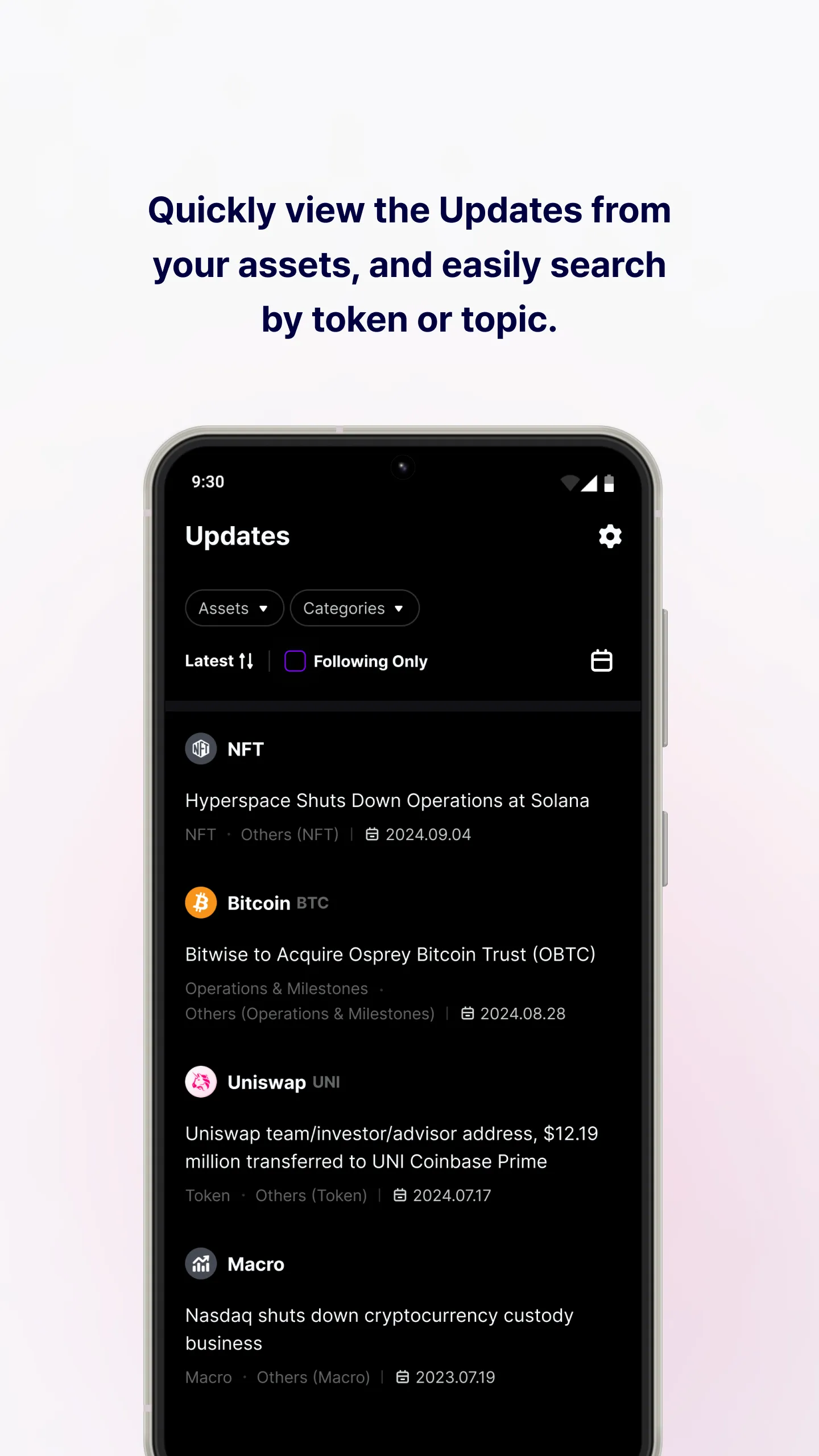 Xangle : Trusted Crypto Info | Indus Appstore | Screenshot