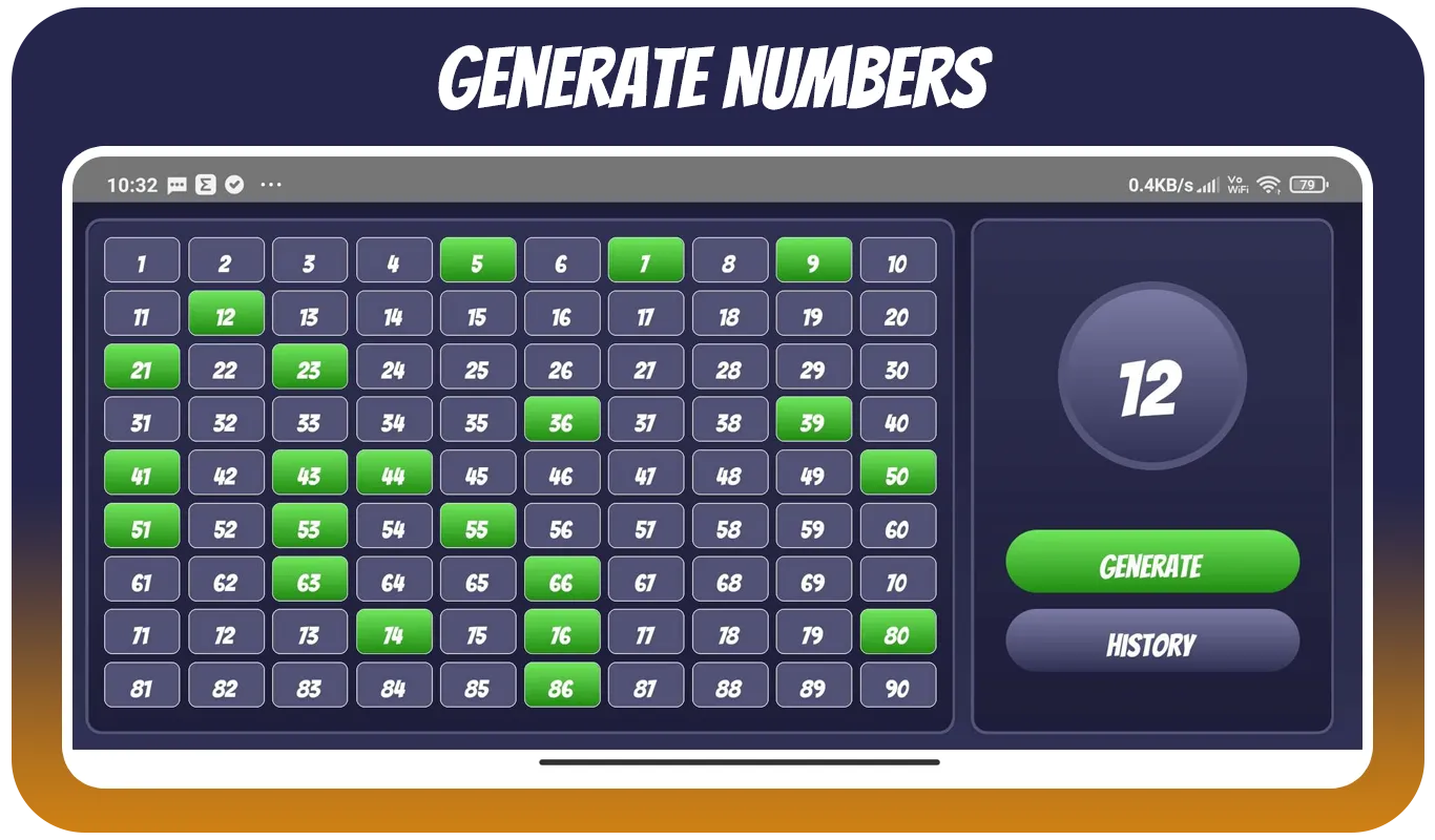 Housie Mania Number Generator | Indus Appstore | Screenshot