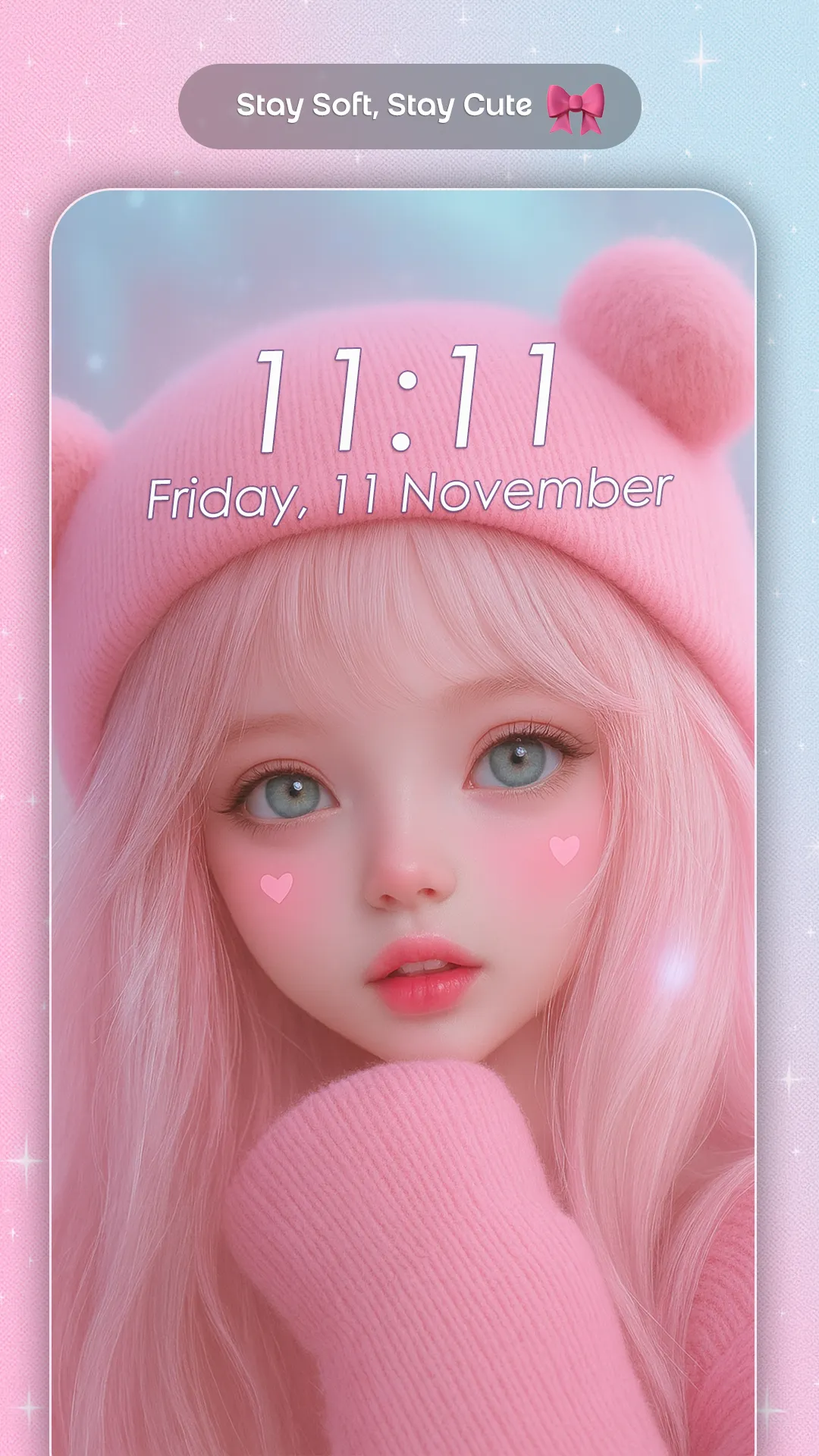 Cute Girly Wallpaper Aesthetic | Indus Appstore | Screenshot