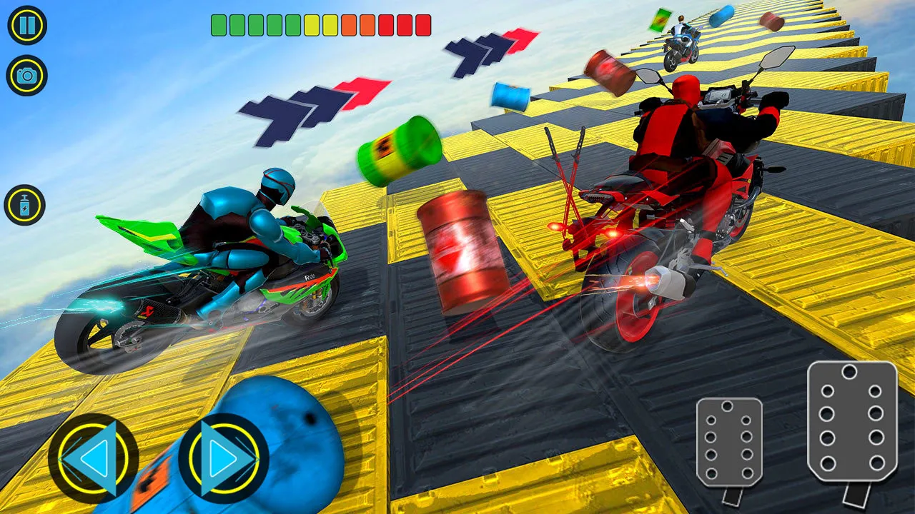 Superhero Bike Game Stunt Race | Indus Appstore | Screenshot