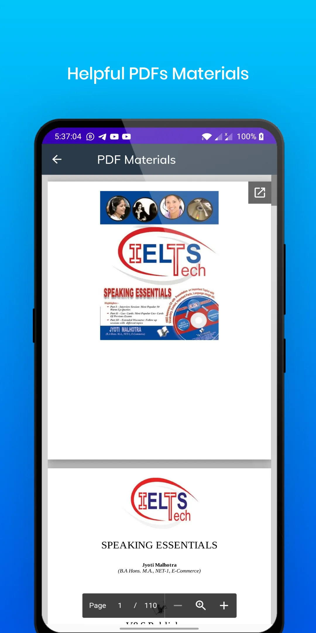 IELTS Practice - PDF for IELTS | Indus Appstore | Screenshot