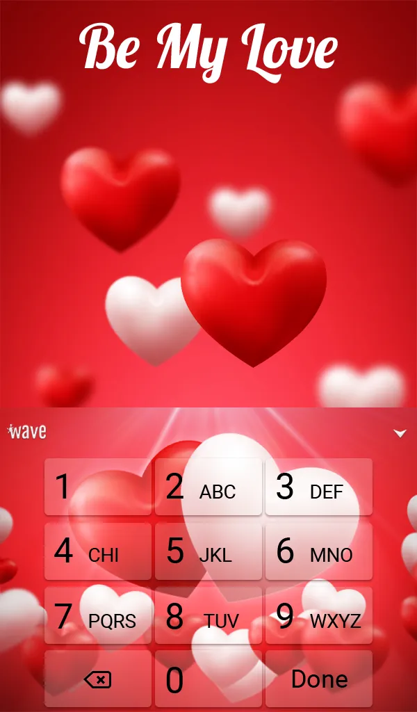 Love Keyboard + Live Wallpaper | Indus Appstore | Screenshot