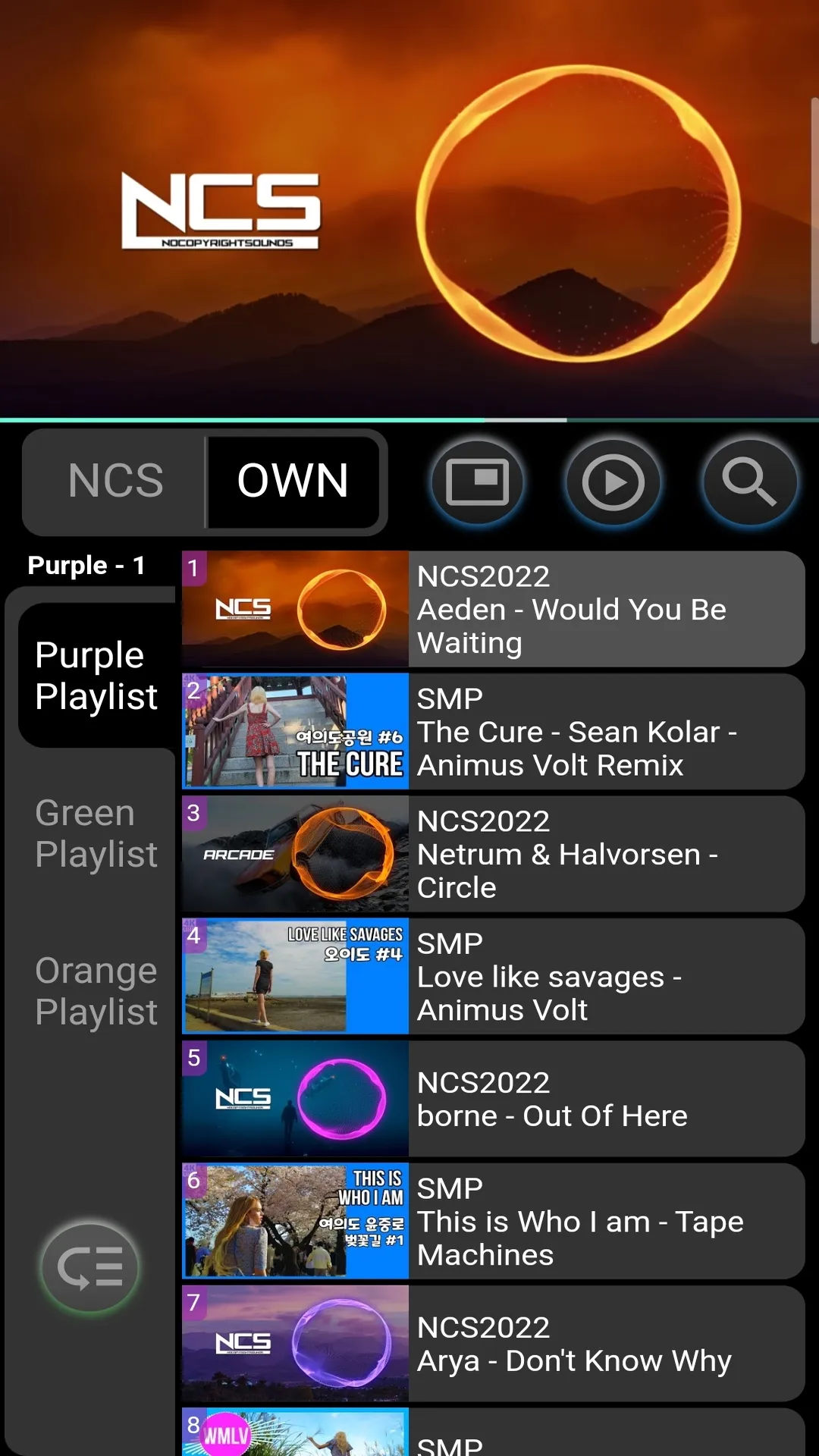 NCS Music Player - EDM Music | Indus Appstore | Screenshot