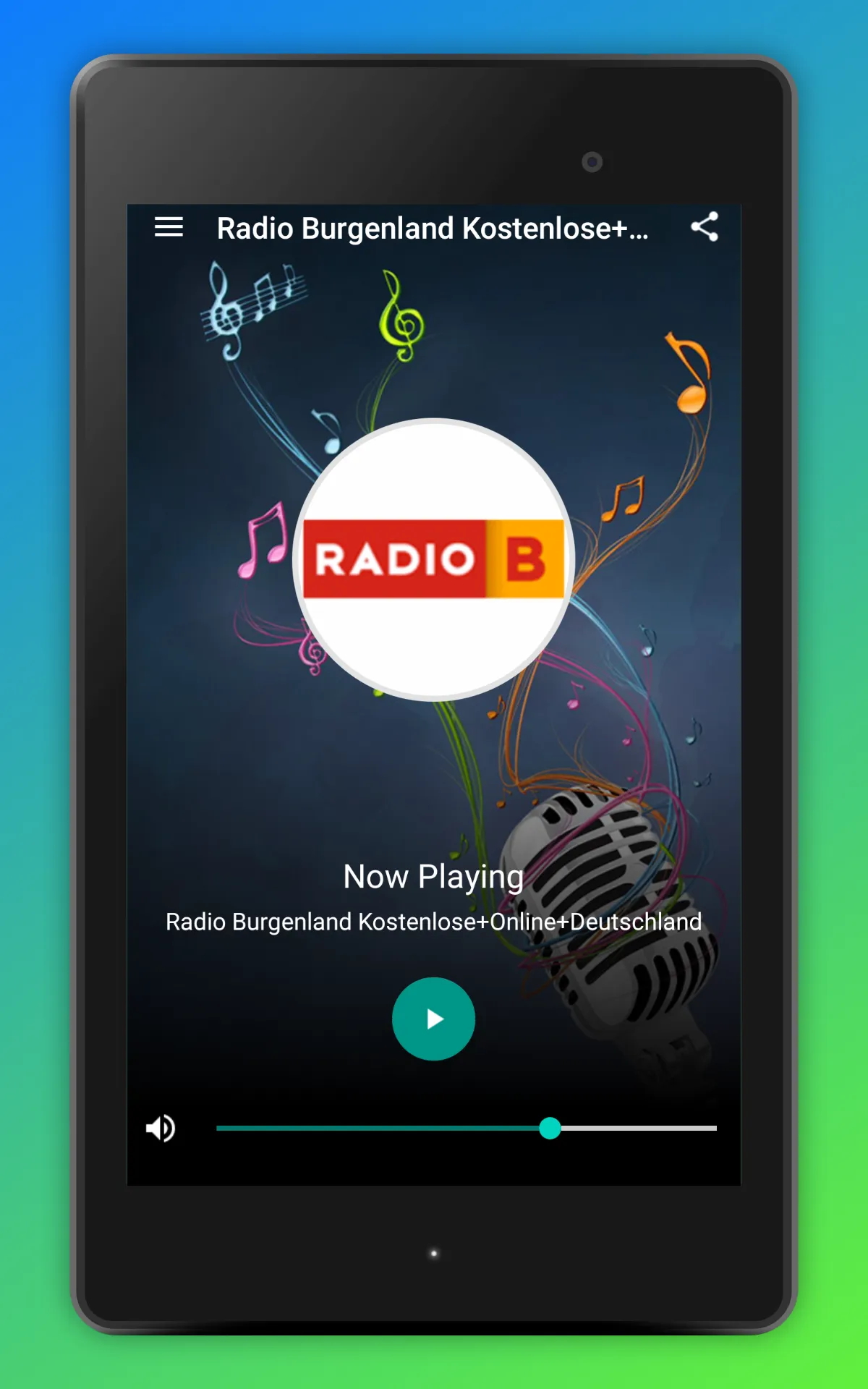 ORF Radio Burgenland FM Online | Indus Appstore | Screenshot