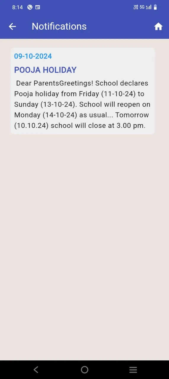Tagore Educational Institution | Indus Appstore | Screenshot