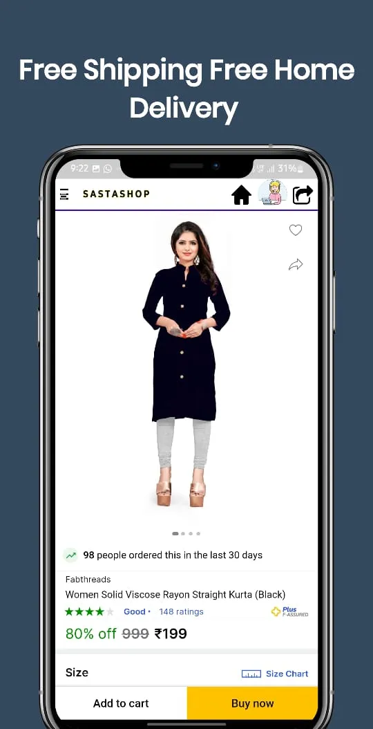Sasta Shop:Online Shopping App | Indus Appstore | Screenshot