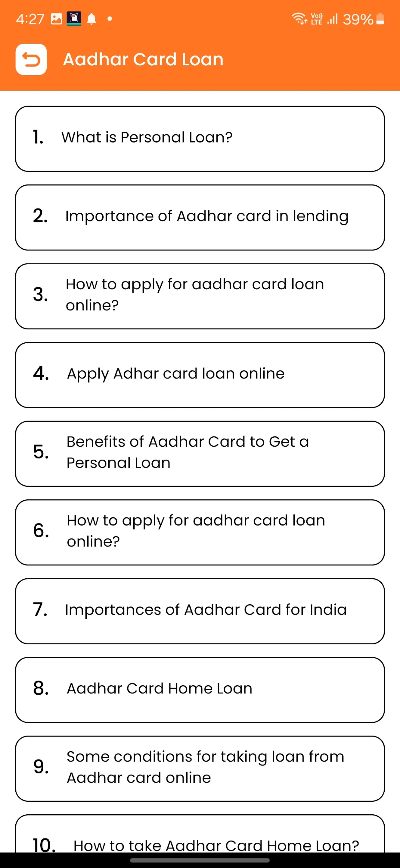 Link Number With Aadhar Guide | Indus Appstore | Screenshot