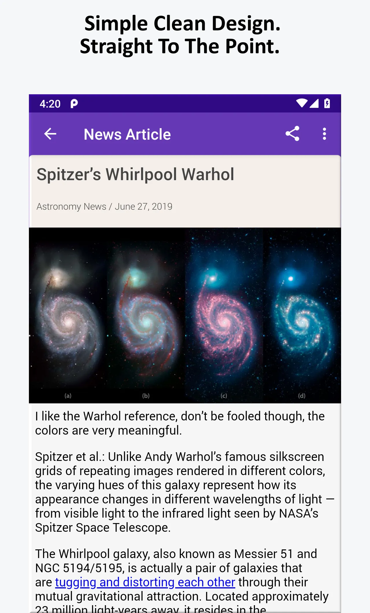 Astronomy News | Indus Appstore | Screenshot