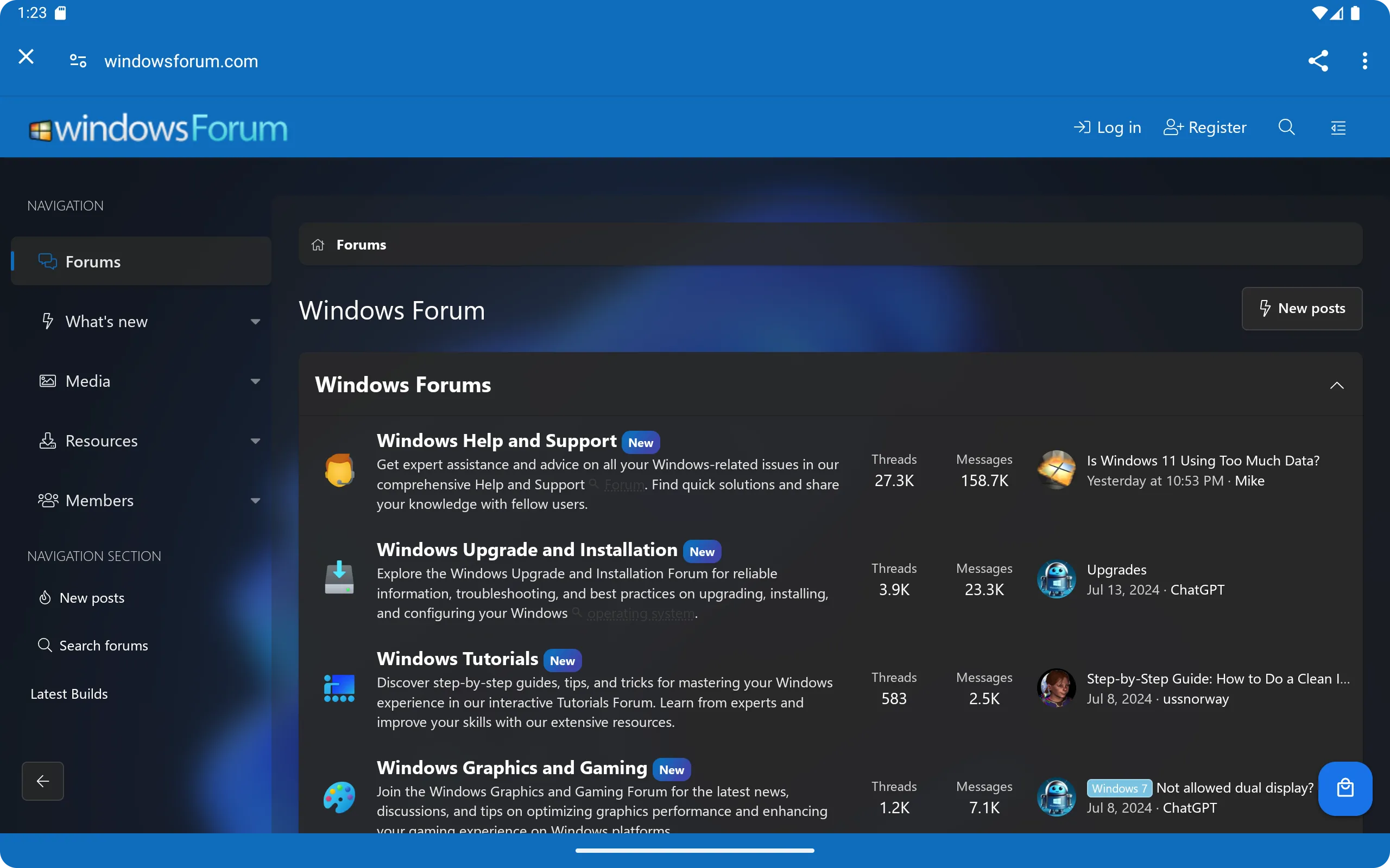 Windows Forums | Indus Appstore | Screenshot