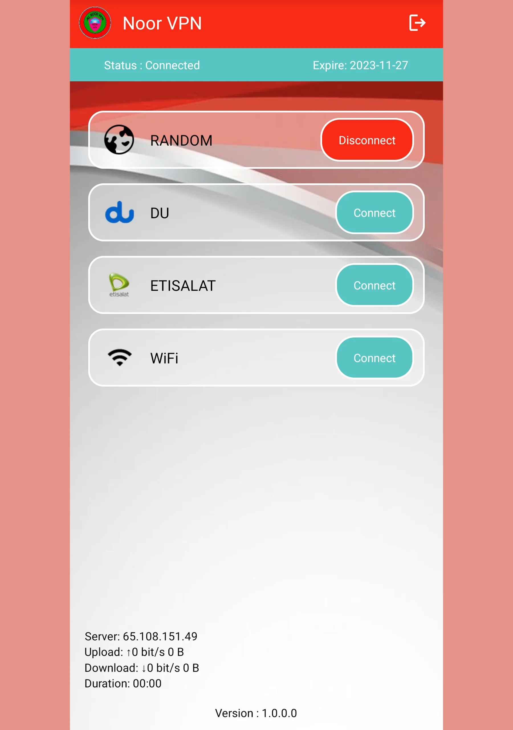 Al Noor vpn | Indus Appstore | Screenshot