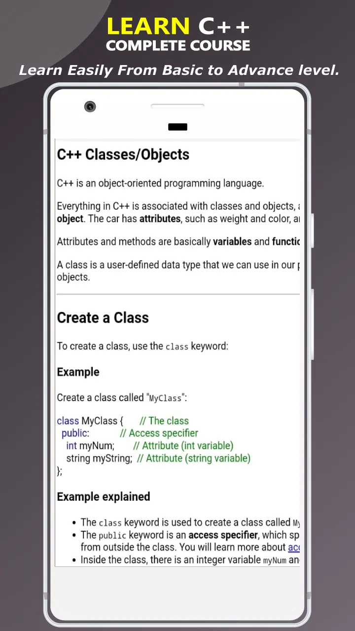 Learn C++ Course Offline | Indus Appstore | Screenshot