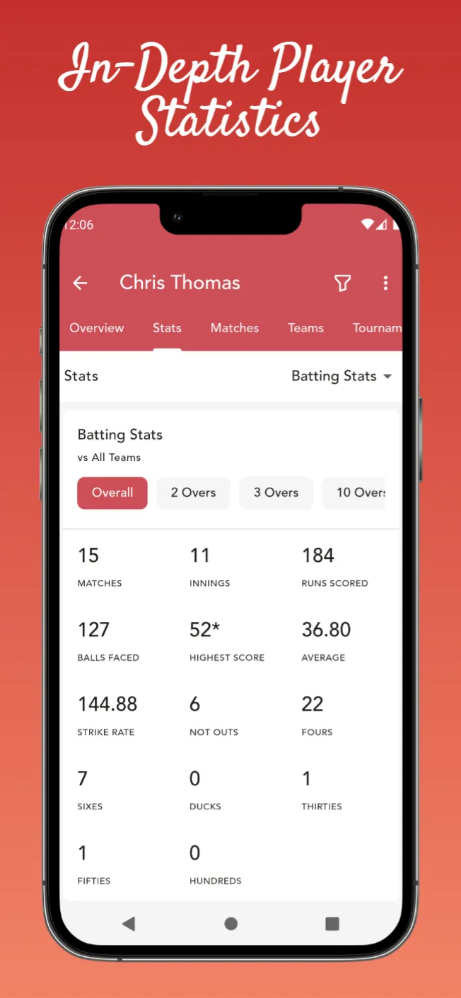 CricScorer-Cricket Scoring App | Indus Appstore | Screenshot