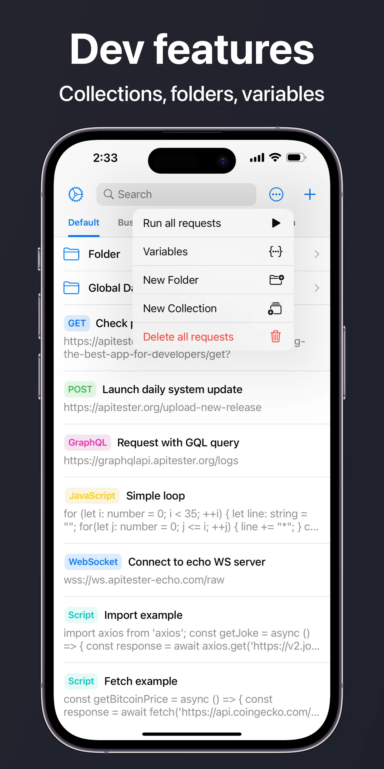 API Tester: Scripts & Terminal | Indus Appstore | Screenshot