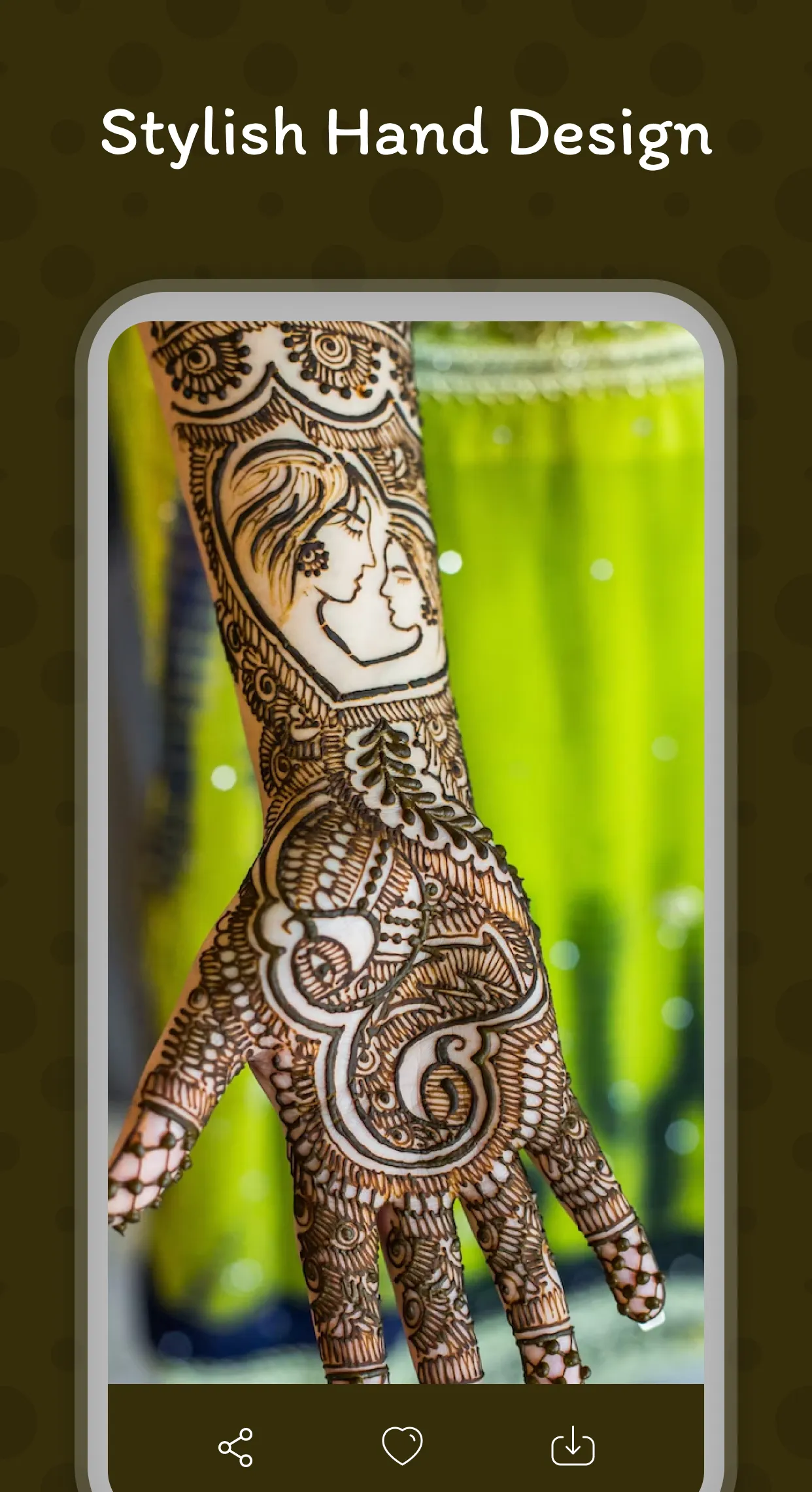 Bridal Mehndi Design App - HD | Indus Appstore | Screenshot