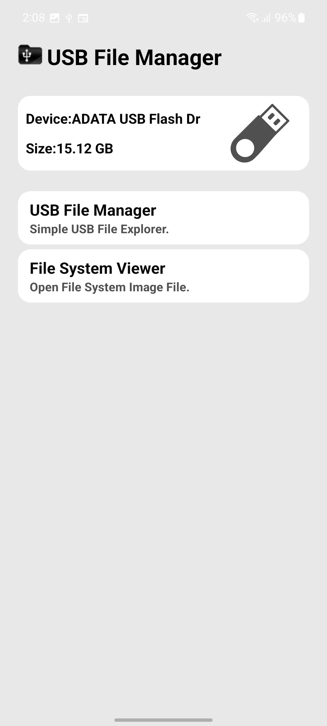 USB File Manager (NTFS, Exfat) | Indus Appstore | Screenshot