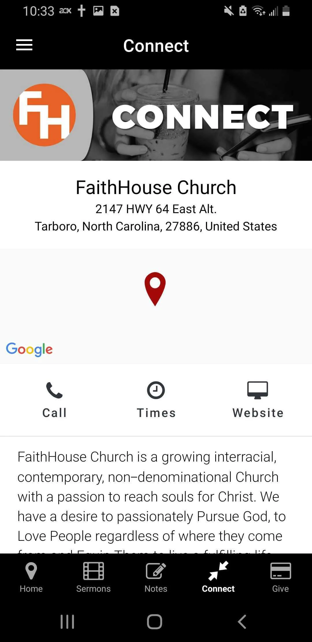 FaithHouse Church | Indus Appstore | Screenshot