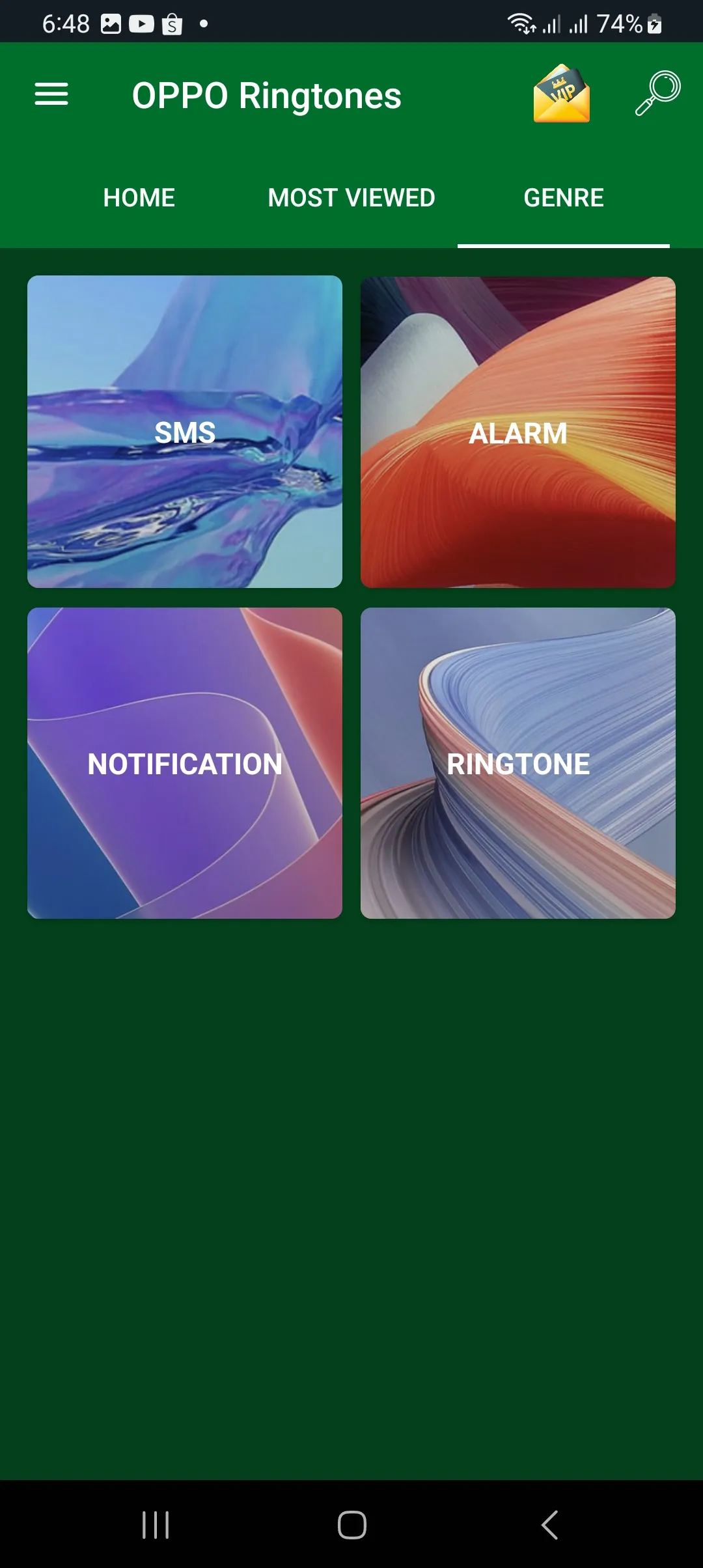 All OPPO Mobile Ringtones | Indus Appstore | Screenshot