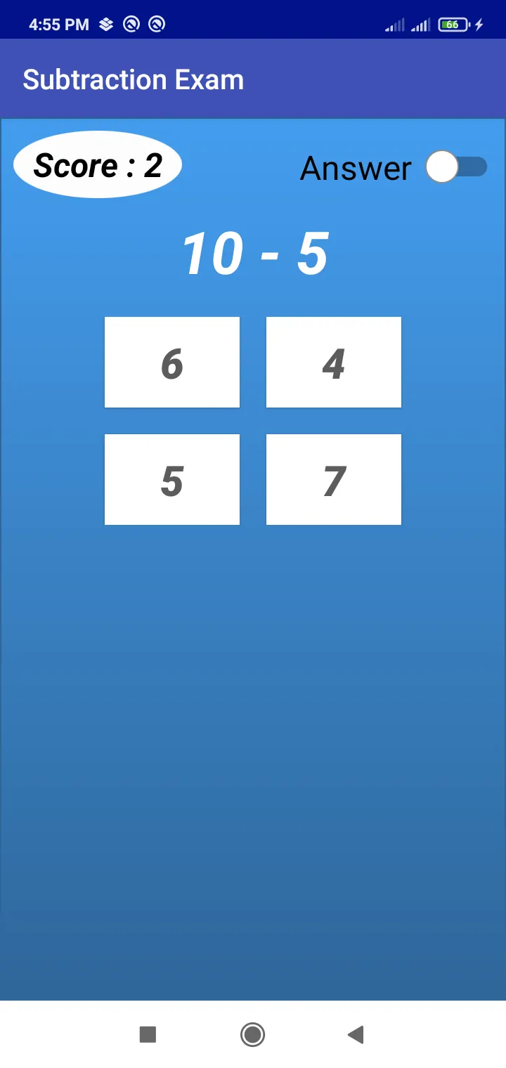 Subtraction Tables | Indus Appstore | Screenshot